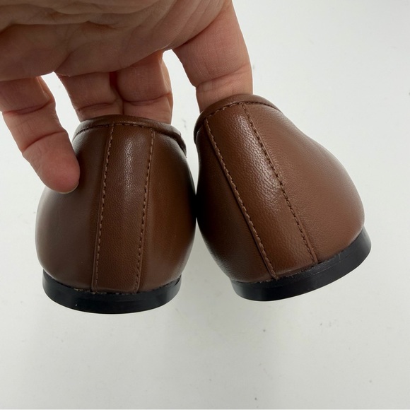 NEW Everlane Rum Brown Leather The Day Mary Jane Flat in Size 6.5 - Picture 12 of 16